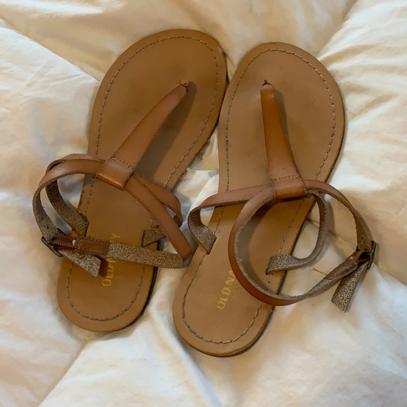 myer ladies black sandals